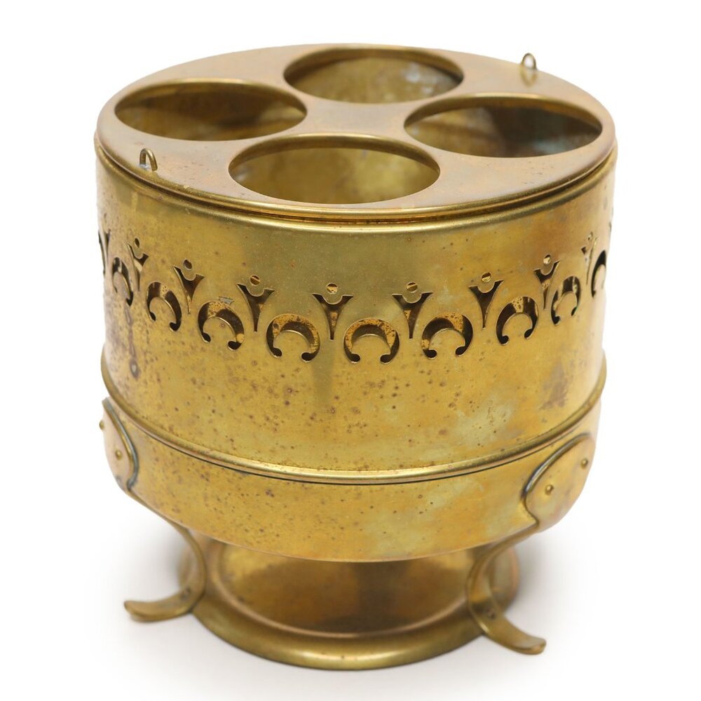 Antique Brass Specialty Co. Ideal Egg Boiler Cooker 1891 Patented 19th Century